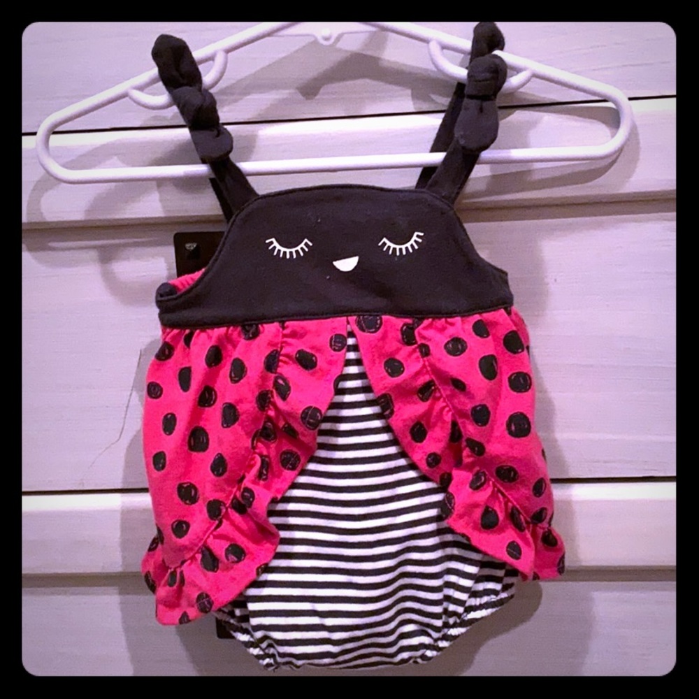 Cat & Jack Ladybug Onsie